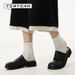 Leather Slippers For Men Slip In Style Casual Dress Shoes Lazy High-end Cleanfit Mules Summer Breathable Outdoor_vogvips.com