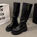 High Tube Over-the-Knee Women's 2025 Autumn Winter Small Size Thick Sole Height Increasing Leather Versatile Riding_vogvips.com