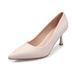 wangjia Wangjia Genuine Leather Etiquette High Heels Women Soft Sole Comfortable For Long Standing Flight Attendant_vogvips.com