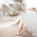 Women's Sweet Pointed Toe Stiletto Heels Rhinestone Satin Low Top Shoes For Evening Gowns Banquet Bridesmaid Wedding Dress Photoshoots_vogvips.com