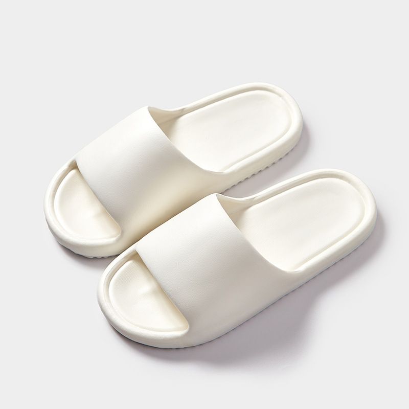 Hotel Bath With Cushioning Effect For Women And Men, Summer EVA Indoor Bathroom Non-Slip Thick Sole Slippers_vogvips.com