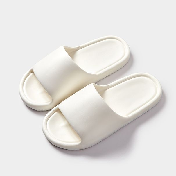 Hotel Bath With Cushioning Effect For Women And Men, Summer EVA Indoor Bathroom Non-Slip Thick Sole Slippers_vogvips.com