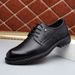 Top Layer Cowhide Business New Formal Genuine Leather Single Casual Thick Sole Large Toe Men's Shoes_vogvips.com