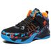 JUNIUBOY Yanyang Basketball Teenagers, Fly-knit Mesh Sports Shoes, High-top Competition Sneakers, Men's Shoes For Middle_vogvips.com