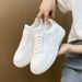 Autumn New White For Women Casual Versatile Board Shoes Instagram Student Sports Korean Version Internet Famous_vogvips.com