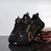Breathable Mesh Chunky Sneakers Platform Shoes For Men Women, Unisex Retro Athletic Casual Shoes With Height Increase Option_vogvips.com