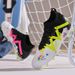 High top football shoes male youth adult AG long nails TF broken nails anti-slip wear sports training shoes_vogvips.com