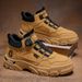 Men's Shoes Casual Low-Top Sneakers - Lightweight Breathable Round-Toe Shoes With Rubber Sole For Comfort And Durability Non Slip Boots_vogvips.com