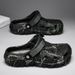 Fashion Men Slippers Comfort Beach Sandals Non-slip Garden Slides Chef Shoes Summer Casual Shoes Nurse Doctor Shoes Flip Flops_vogvips.com
