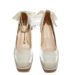 Chunky Heel Wedding Women High Heels Bride 2025 Spring New Mary Jane Women's Square Toe Single Shoes_vogvips.com