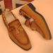 Trendy Soft Sole For Men Business Casual Breathable Formal With Tassels Suede Leather Men's Shoes_vogvips.com