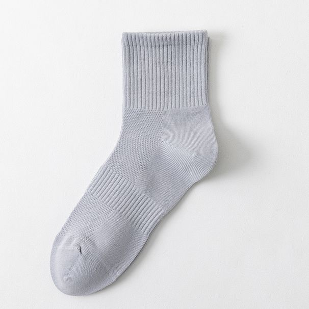 Women's Socks Summer Pure Cotton Socks Mid Tube Socks Boneless Seam Cotton Socks Sweat Absorbent Thin Spring And Autumn Breathable Women's Socks_vogvips.com