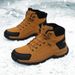 Men Winter Snow Boots Super Warm Plus Men Hiking Boots High Quality Waterproof Leather Men's Boots Outdoor Ankle Boots Sneakers_vogvips.com