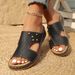 Women's Summer Thick Soled Sandals Breathable Design Hollow Out Beach Slippers_vogvips.com