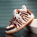 Men's American Street Letter Niche Loafers Skateboard Thick Sole High Top Casual German Training Shoes_vogvips.com