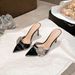 Summer High Heels Pointed Toe Elegant Ladies Slippers Party Diamond Beautiful Thin Heel Open Toe Sandals Women_vogvips.com