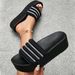 Rhinestone Sponge Platform Sandals For Women Summer Beach Holiday Slippers_vogvips.com