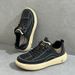 Summer New Breathable Ice Silk Cloth Thick Sole Lightweight Thin Casual Shoes Men's Slip-On Sneakers Versatile_vogvips.com