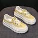 thick-soled Little White Shoes Women's Sports And Leisure Shoes Breathable And Heightening Lightweight Soft Baseplate Shoes_vogvips.com