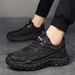 Men’s Shoes mesh surface, non slip and wear resistant, construction site work, labor protection, tire sole, daddy fashion shoes for men_vogvips.com