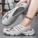 Wncnativ Cave Men's Baotou Casual Breathable Water Wading Beach Soft Bottom Sandals For Outdoor Wear Spring And Summer_vogvips.com