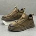 Workwear Martin Breathable Genuine Boots Suede Casual Leather Men's British Mid-top Shoes_vogvips.com