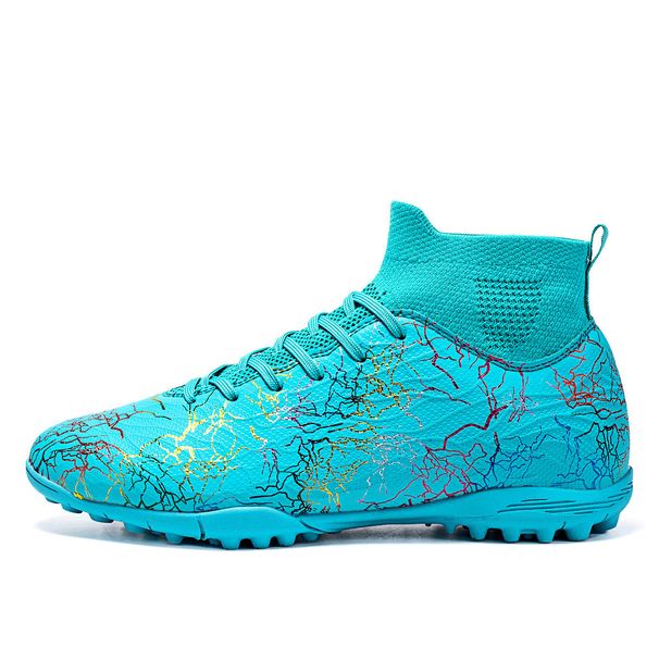 New Football Men And Women, TF Nail Breaking Sneakers Adults, Breathable For Teenagers, Artificial Sports Training Shoes_vogvips.com