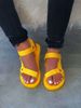 2025 Summer New Korean Versatile Soft Bottom Sponge Cake Sandals Learn Casual Velcro Women's Shoes_vogvips.com