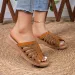 Sandals Women Summer Slides Slippers Wedges Casual Flexible Footwear Slip Fashion Breathable Party Shock Absorption_vogvips.com