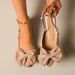 Women's Summer Flat Sole Bow Tie Sandals Plus Size Pointed Toe Open Back Style European American_vogvips.com