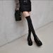 Platform Over-the-Knee 2024 Autumn Winter Internet Celebrity Slimming Hot Girl Height Increasing Slim Petite Non-Slip_vogvips.com