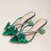 Elegant Versatile Fashion Sandals Pointed Toe And Bow Design, Women's High Heels With A Sophisticated Stiletto Heel_vogvips.com