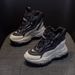 Internal Height Increase Dad For Women 2025 Spring New Style Thick Sole Special Sequin Versatile Casual Fashion Women's_vogvips.com