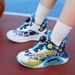 Spring New Waterproof Leather Shoes For Boys, Wear-resistant Trend Running Shoes For Children_vogvips.com