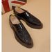 Euro Step Men's Business Casual Trendy Korean Style Thick Sole Brogue Platform Light British Versatile Patent Leather Shoes_vogvips.com