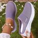 Women's Casual Comfortable Breathable Sandals Summer Lightweight Slip on Slippers Versatile Thick Soled Shoes_vogvips.com