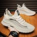2026 Winter Men's New Model: Breathable Mesh Non-Slip Soft Sole Lightweight Sports Casual Trendy Shoes_vogvips.com