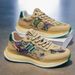 Air-cushioned Men's Shoes, New Summer Breathable Non-slip Running Shoes, Retro Youth Versatile Sports Casual Shoes, Trendy Shoes_vogvips.com