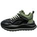 2025 Summer New Style Trendy Thick Soled Increased Anti Slip Wear Resistant Casual Versatile Breathable Men's Dad Shoes_vogvips.com