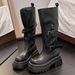 Yueyu Over-the-Knee 2025 New Autumn Style Elegant Super Popular Versatile Belt Buckle Long Boots For Women_vogvips.com