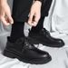 European Warm Series Summer Waterproof Non-Slip Martin Boot Britih Style Formal Buine Wedding Groom Men' Breathable Caual Leather_vogvips.com