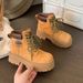 Gnuin Lathr Martin Womn 2025 Spring And Autumn Nw Hiddn Wdg Pink Short Boots For Ptit British Styl Thick_vogvips.com
