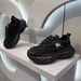 Men's Casual Sneakers With Breathable Mesh Upper, Cushioned Rubber Sole For Comfort, Lightweight Walking Shoes Low-Top Lace-Up Design_vogvips.com