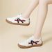 Casual Shoes Retro German Training Shoes Women's Shoes 2025 Spring New Fashion Versatile Flat Shoes Casual Sports Sneakers_vogvips.com