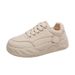 White Shoes New Version Female Student Heightening Sports Shoes Casual Shoes Street Shoot P512_vogvips.com