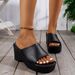 Women's Shoes Summer Large Size Women's Thick Soled Sandals Casual Comfortable Fashion Ins Style_vogvips.com