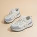 Women's Dad Sneakers 2025 Spring New Breathable Mesh Korean Style Versatile Thick Sole Casual Running Sports Shoes_vogvips.com