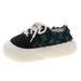 Fleece-Lined Casual Thick-Soled Slippers Furry Outdoor Wear 2025 Autumn Winter New Warm Niche Design Cotton Shoes For_vogvips.com