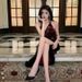 Elegant And Fresh High-heeled A Touch Of Elegance, 2025 New Internet Celebrity Style, Rhinestone Pointed Toe, Versatile_vogvips.com