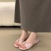 Women's French Style Wedge Sandals Open Toe Elegant Fairy like Spring Summer 2026_vogvips.com